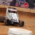 Kyle Larson at the Gateway Dirt Nationals in St. Louis - Dirt Midgets in The Dome 4388