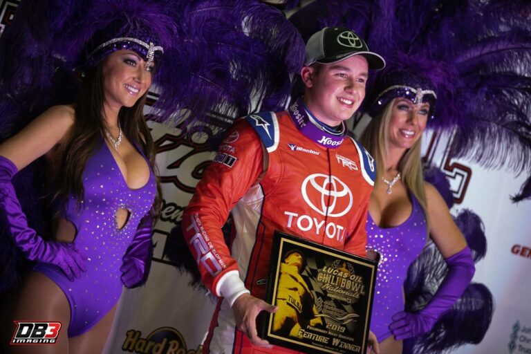 Christopher Bell wins in the Chili Bowl Nationals