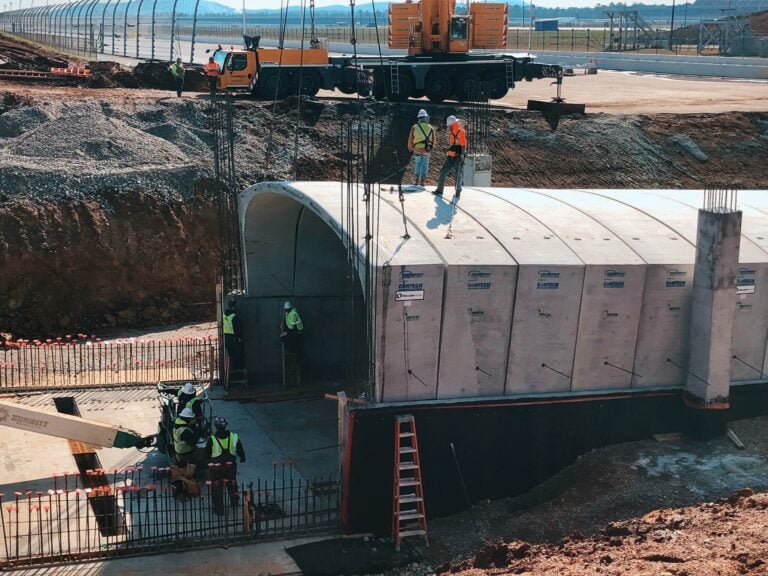 Talladega Transformation - Tunnel under the track