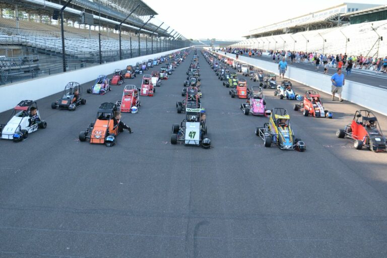 USAC Quarter Midgets at Indianapolis Motor Speedway