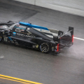 Wayne Taylor Racing in the rain of the Rolex 24 at Daytona