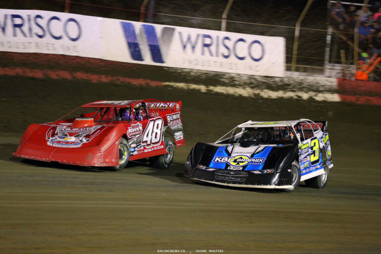 Colton Flinner and Brian Shirley at East Bay Raceway Park 8694