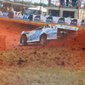 Hudson O'Neal on the cushion at Golden Isles Speedway 6175