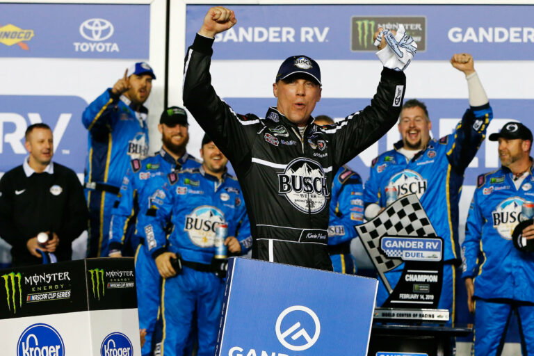 Kevin Harvick wins race one in the Duels at Daytona - NASCAR Cup Series