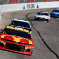 Kyle Larson - McDonalds NASCAR race car at Atlanta Motor Speedway