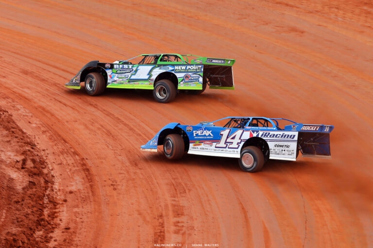 Tyler Erb and Josh Richards - Lucas Oil Late Model Dirt Series 6138