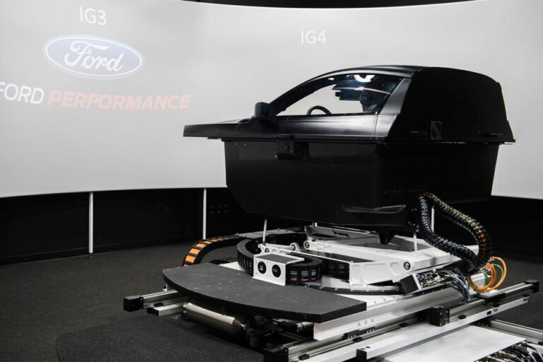 Ford Performance NASCAR simulator