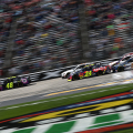 Jimmie Johnson, William Byron and Chase Elliott at Texas Motor Speedway - NASCAR Cup Series