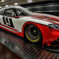 NASCAR Toyota Supra Wind Tunnel