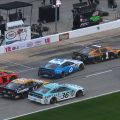 Ryan Newman blocks Clint Bowyer in qualifying at Texas Motor Speedway