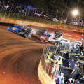 Dale McDowell, Kyle Bronson and Devin Moran at North Georgia Speedway 1810