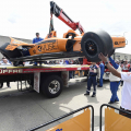 Fernando Alonso - Indy 500 practice crash