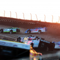 Tyler Erb and Brandon Sheppard in the Go 50 at I-80 Speedway - Lucas Oil Dirt Series 2109