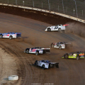 Brandon Sheppard, Jonathan Davenport, Chase Junghans, Mike Marlar, Michael Norris and Scott Bloomquist in the Dirt Million at Mansfield Motor Speedway 5509