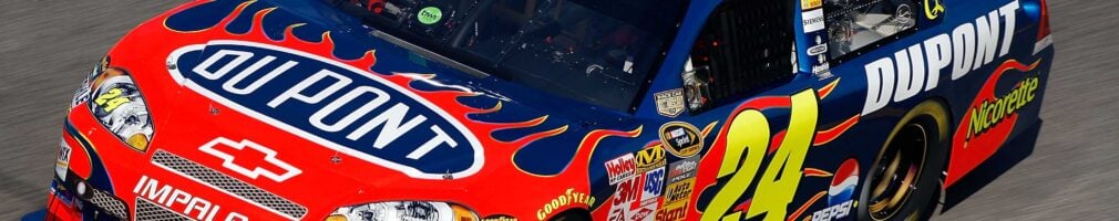 Jeff Gordon - Flames #24 at Daytona International Speedway - NASCAR
