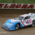 Jonathan Davenport at Eldora Speedway - Six Pack Dirt Late Model