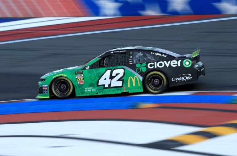Kyle Larson on the ROVAL at Charlotte Motor Speedway - NASCAR