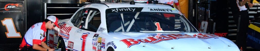 Michael Annett - NASCAR Garage Area