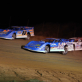 Kyle Bronson, Josh Richards and Jonathan Davenport at Raceway 7 - Lucas Oil Late Models 8274