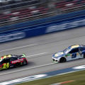William Byron at Chase Elliott at Talladega Superspeedway - NASCAR Cup Series