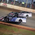 Scott Bloomquist and Chris Madden on The Dirt Track at Charlotte - World of Outlaws Late Model Series 0541