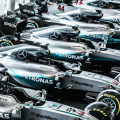 Mercedes F1 Garage