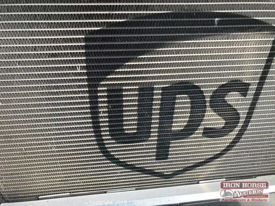 NASCAR style radiator in UPS truck