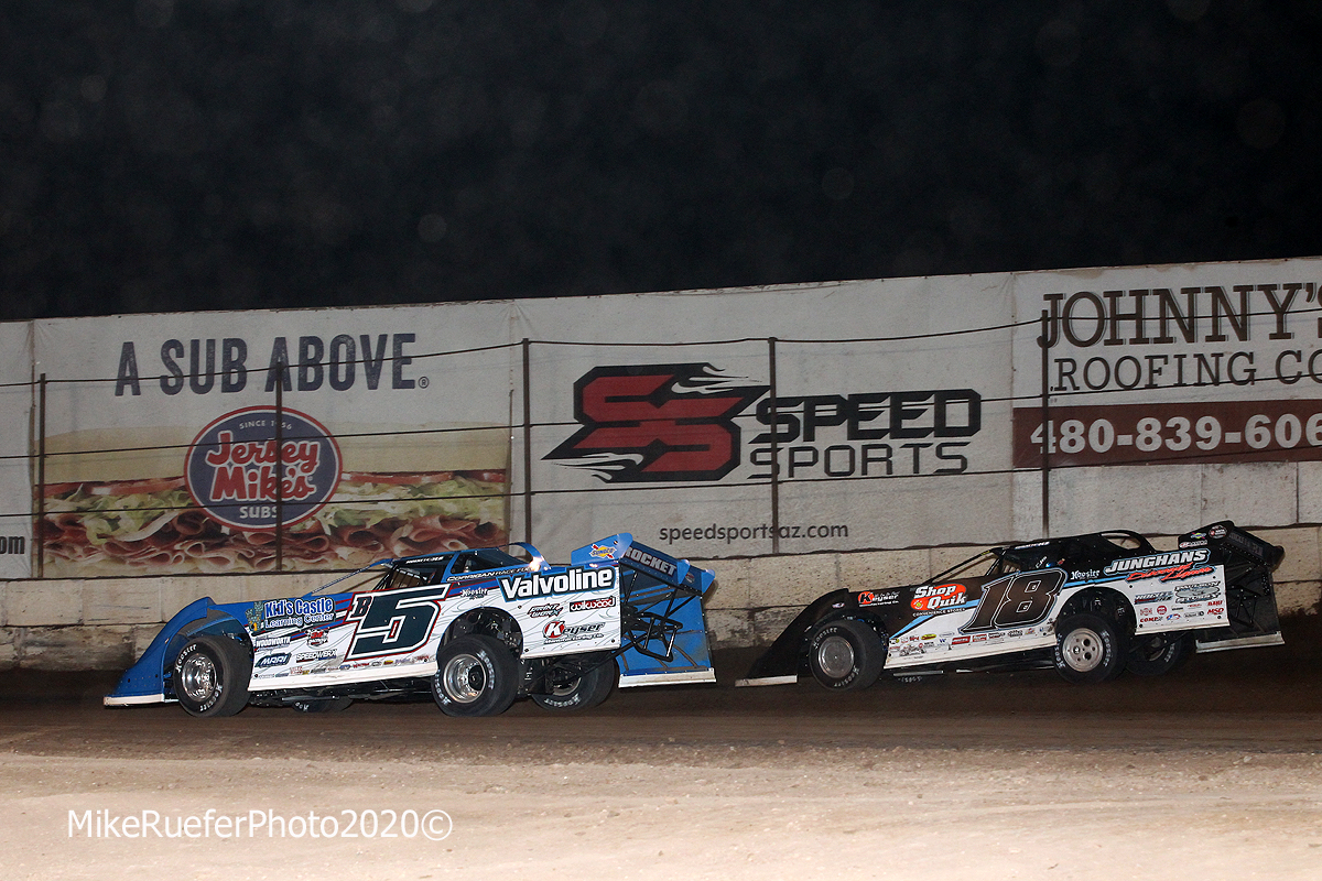 Brandon Sheppard and Chase Junghans - Wild West Shootout - Arizona Speedway