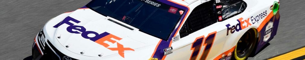 Denny Hamlin at Daytona International Speedway