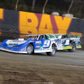 Devin Moran and Tyler Erb at East Bay Raceway Park - Lucas Oil Late Model Dirt Series 3792