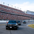 Donald Trump and The Beast run laps at Daytona International Speedway - Daytona 500