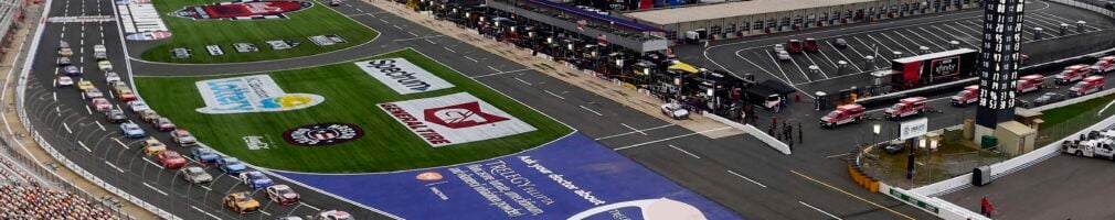 NASCAR Cup Series without fans in the grandstands at Charlotte Motor Speedway - Coca-Cola 600