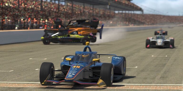 Scott McLaughlin wins at Indianapolis Motor Speedway - INDYCAR iRacing