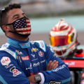 Bubba Wallace at Homestead-Miami Speedway