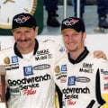Dale Earnhardt and son Dale Jr