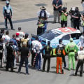 NASCAR drivers surround Bubba Wallace ahead of Talladega Superspeedway
