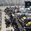 Pit road at Martinsville Speedway - NASCAR Cup Series
