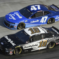 Aric Almirola and Ricky Stenhouse Jr at Bristol Motor Speedway - NASCAR Cup Series