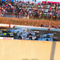 Billy Moyer Jr, Shane Clanton, Devin Moran - Lucas Oil Late Model Dirt Series at 300 Raceway in Farley Iowa8529