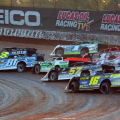 Kyle Strickler, Tyler Erb, Tanner English, Jimmy Owens, Earl Pearson Jr, Mike Marlar and Jonathan Davenport - Show Me 100 at Lucas Oil Speedway - LOLMDS 9109