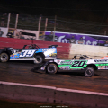 Tim McCreadie and Jimmy Owens at Batesville Motor Speedway - Topless 100 - Lucas Oil Late Model Dirt Series 1839