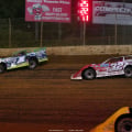 Tyler Erb and Bobby Pierce at Florence Speedway - Dirt Late Model Racing 0838