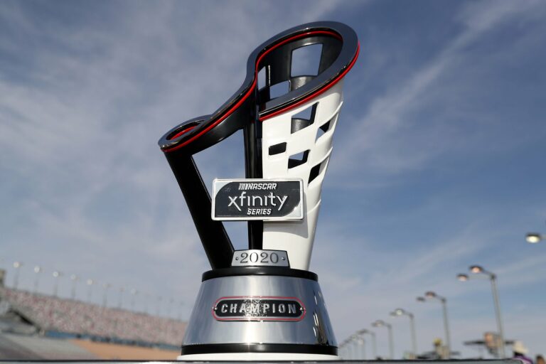2020 NASCAR Xfinity Series championship trophy