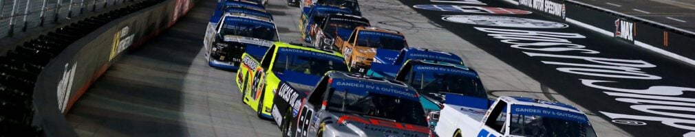 Brett Moffitt, Grant Enfinger - Bristol Motor Speedway - NASCAR Truck Series