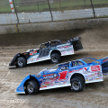 Chase Junghans and Brandon Sheppard at Eldora Speedway
