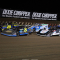 Kyle Strickler, Shane Clanton, Chase Junghans, Devin Moran and Kyle Bronson at I-80 Speedway - Lucas Oil Late Model Dirt Series 3515