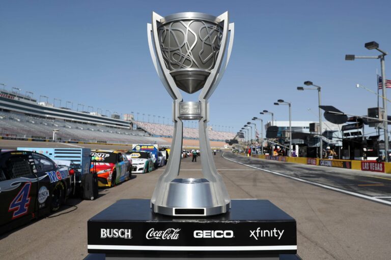 NASCAR championship trophy - Las Vegas Motor Speedway