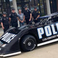 Police race car - Parkersburg WV - Dirt Late Model