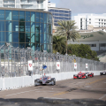 Will Power on the Street of St Petersburg - Indycar Series
