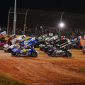World of Outlaws - Four Wide Salute - The Dirt Track at Charlotte 6907
